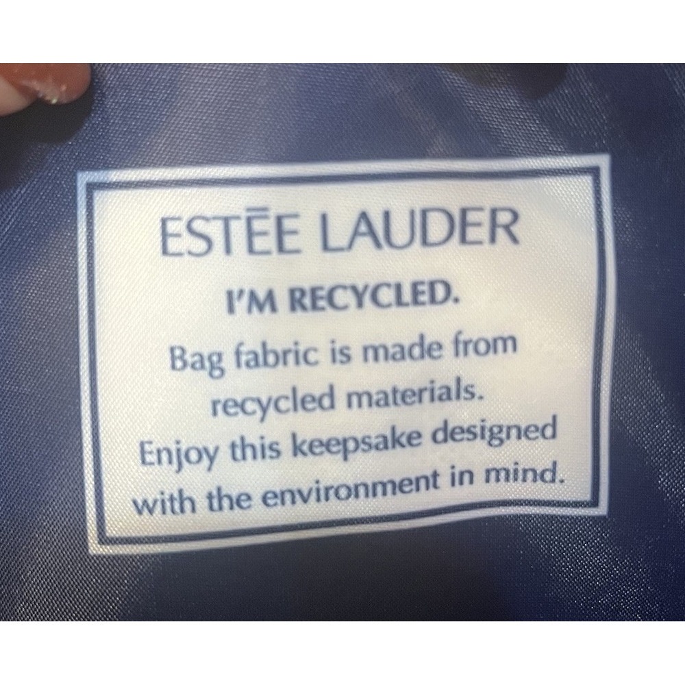 Estée Lauder Plaid Tartan Cosmetic Makeup Bag Lot of 2 Travel Zip Pouch NEW - Picture 9 of 10